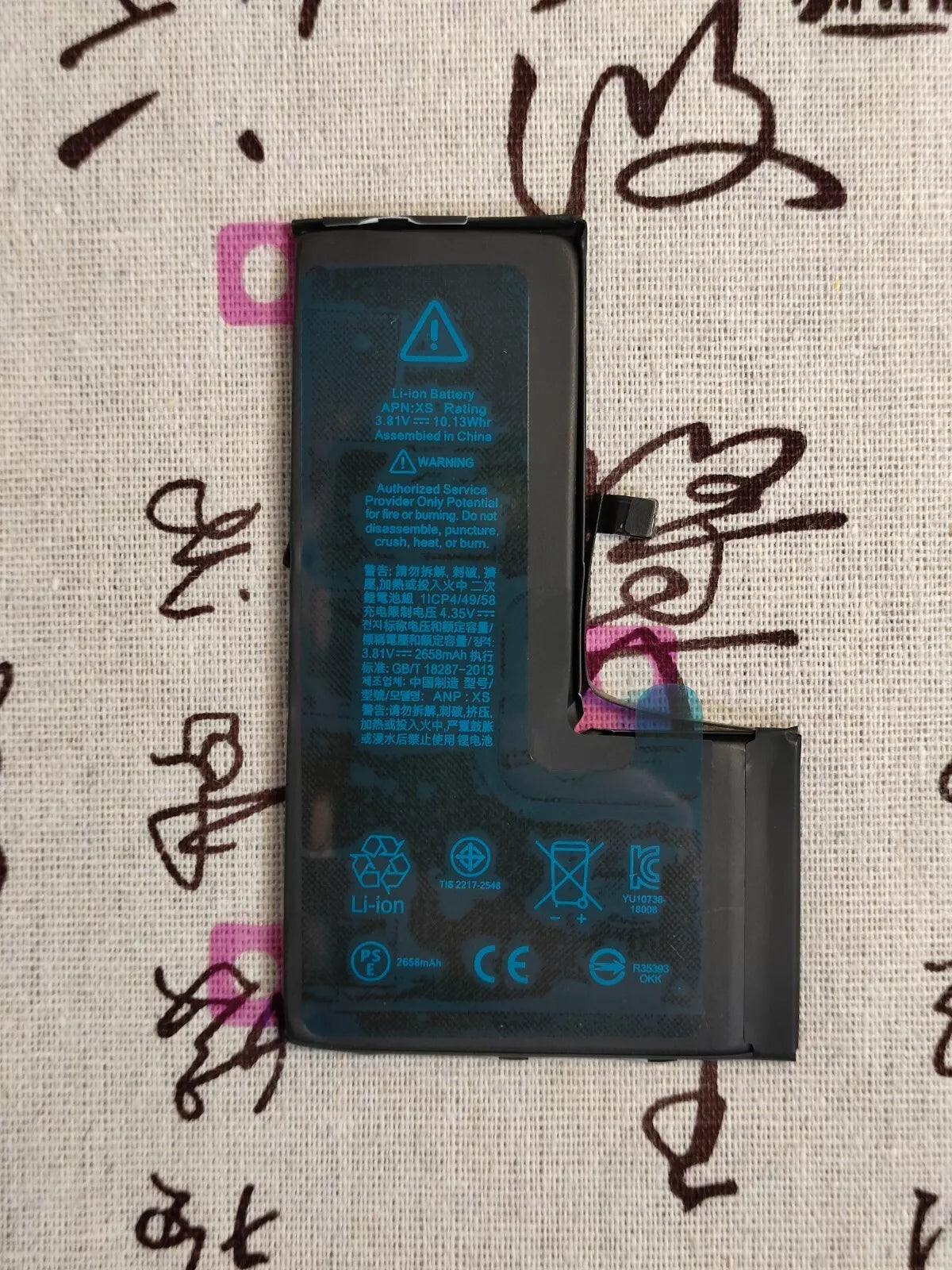 Replacement Internal Battery for Apple iPhone XS MAX Replacement Internal Battery for Apple iPhone XS MAX
